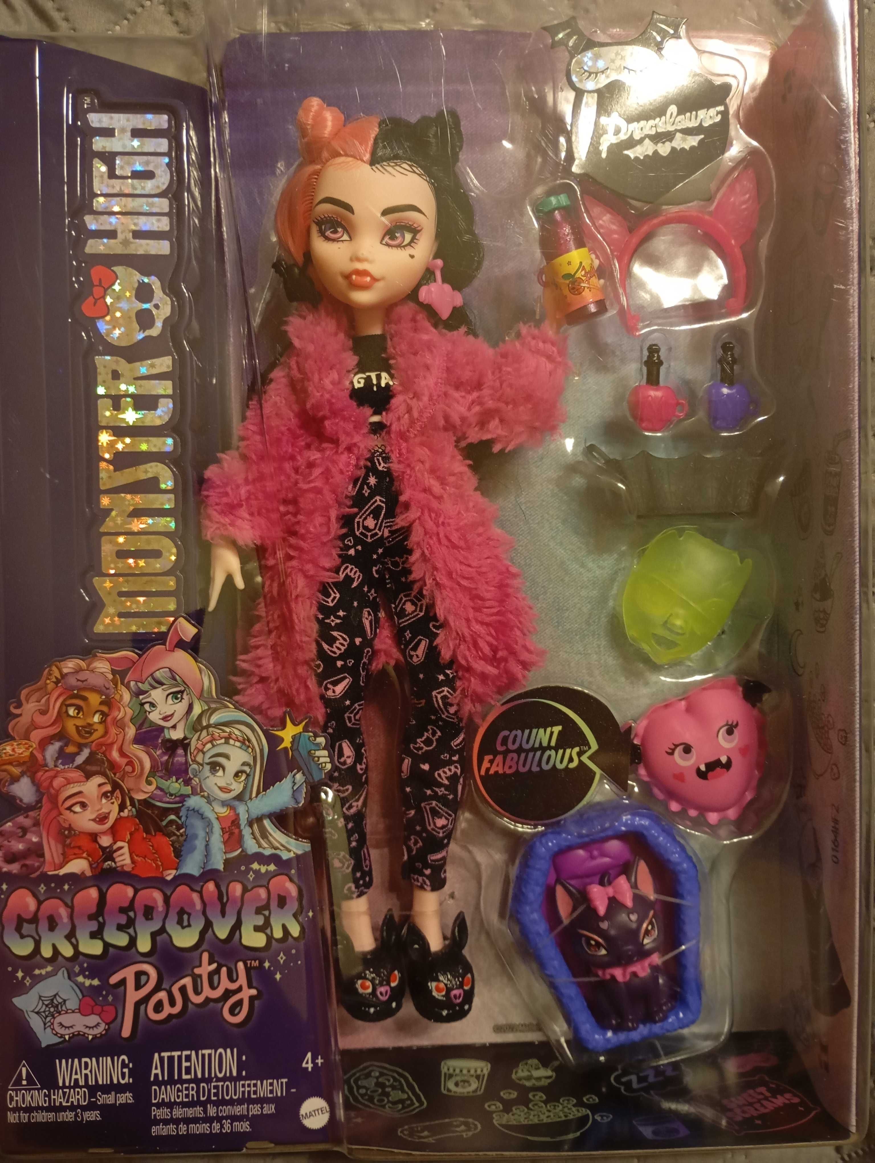 Кукла Mattel Monster High Draculaura Creepover Party.