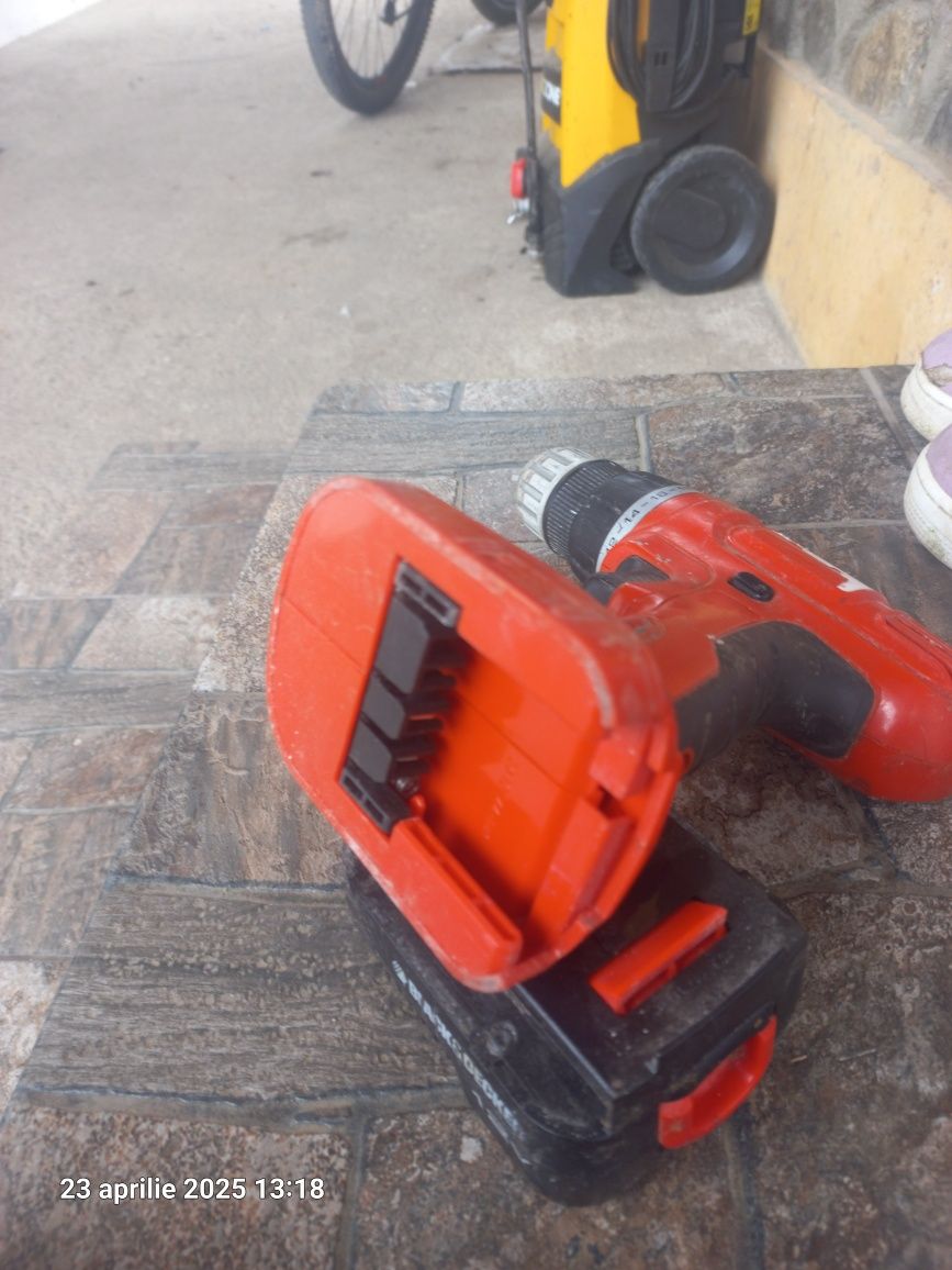 Filentanta BLACK&DECKER 12V  acumulator
