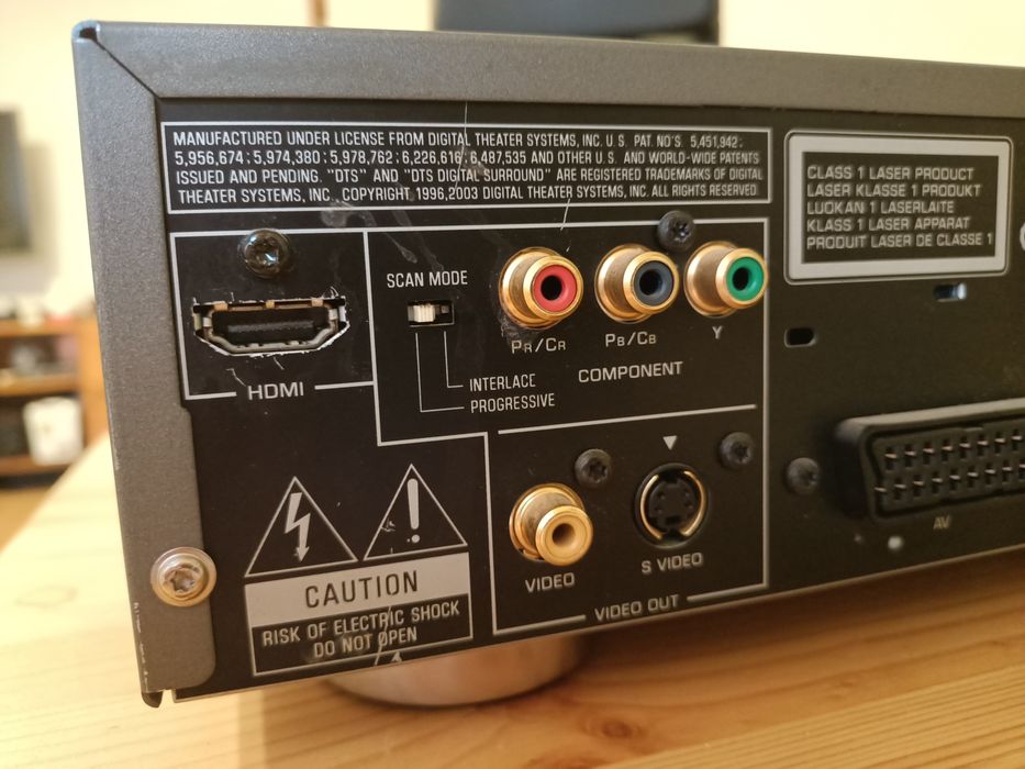 SACD player Yamaha DVD-S2500 - defect