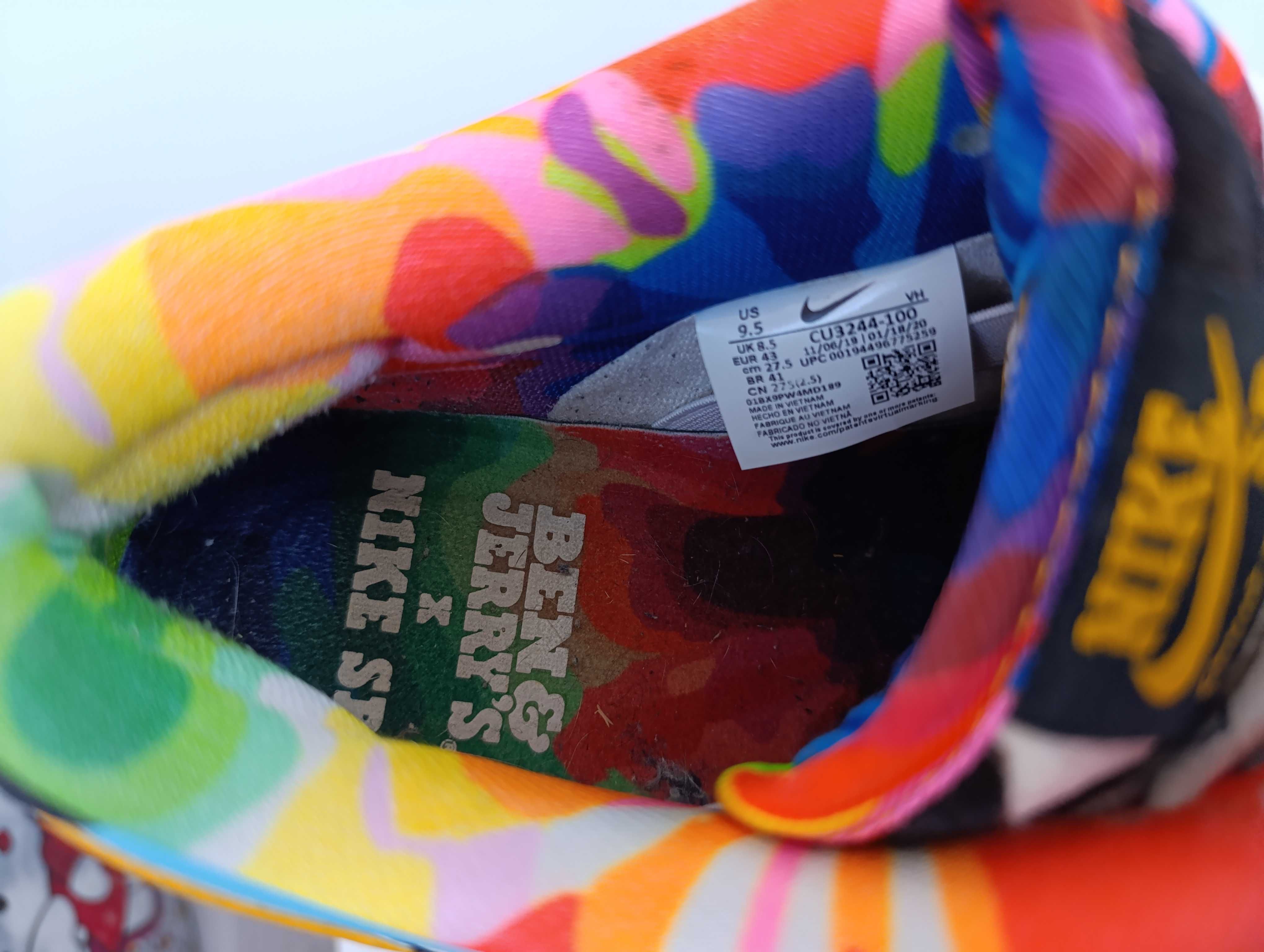 Nike SB Dunk Low Ben & Jerry's Chunky Dunky''оригинални маратонки 43 н