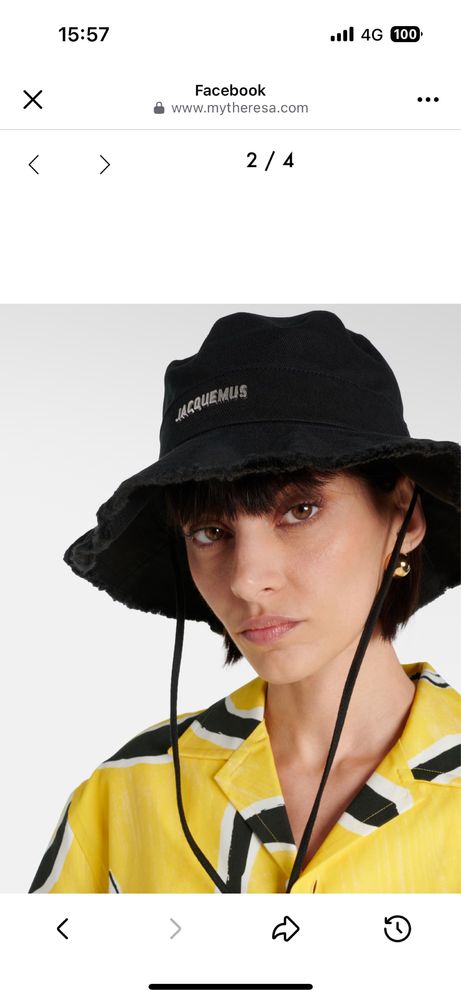 Шапка jacquemus , Burberry