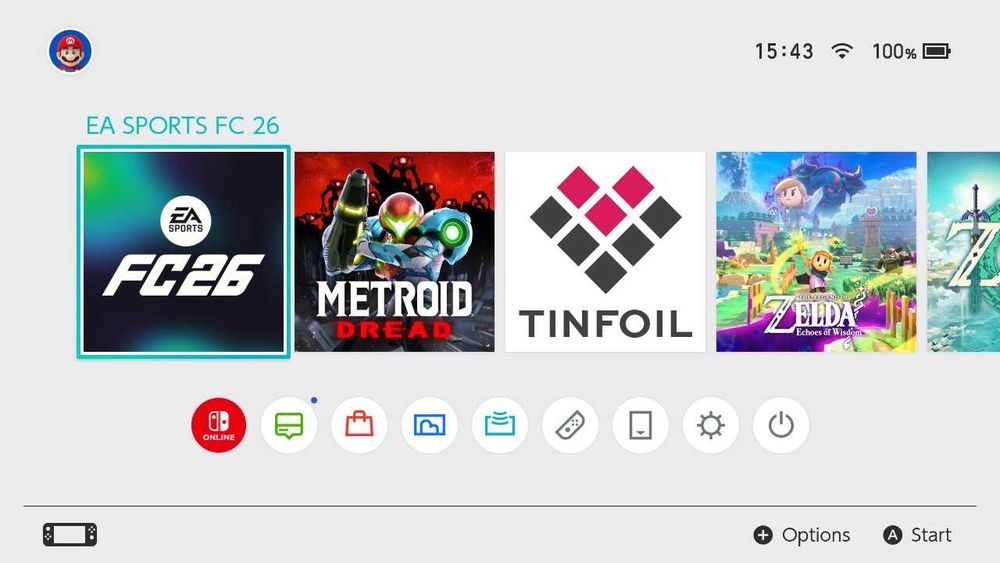 FIFA 26 - Consola Nintendo SWITCH V2 - 128GB - accesorii - 10 jocuri