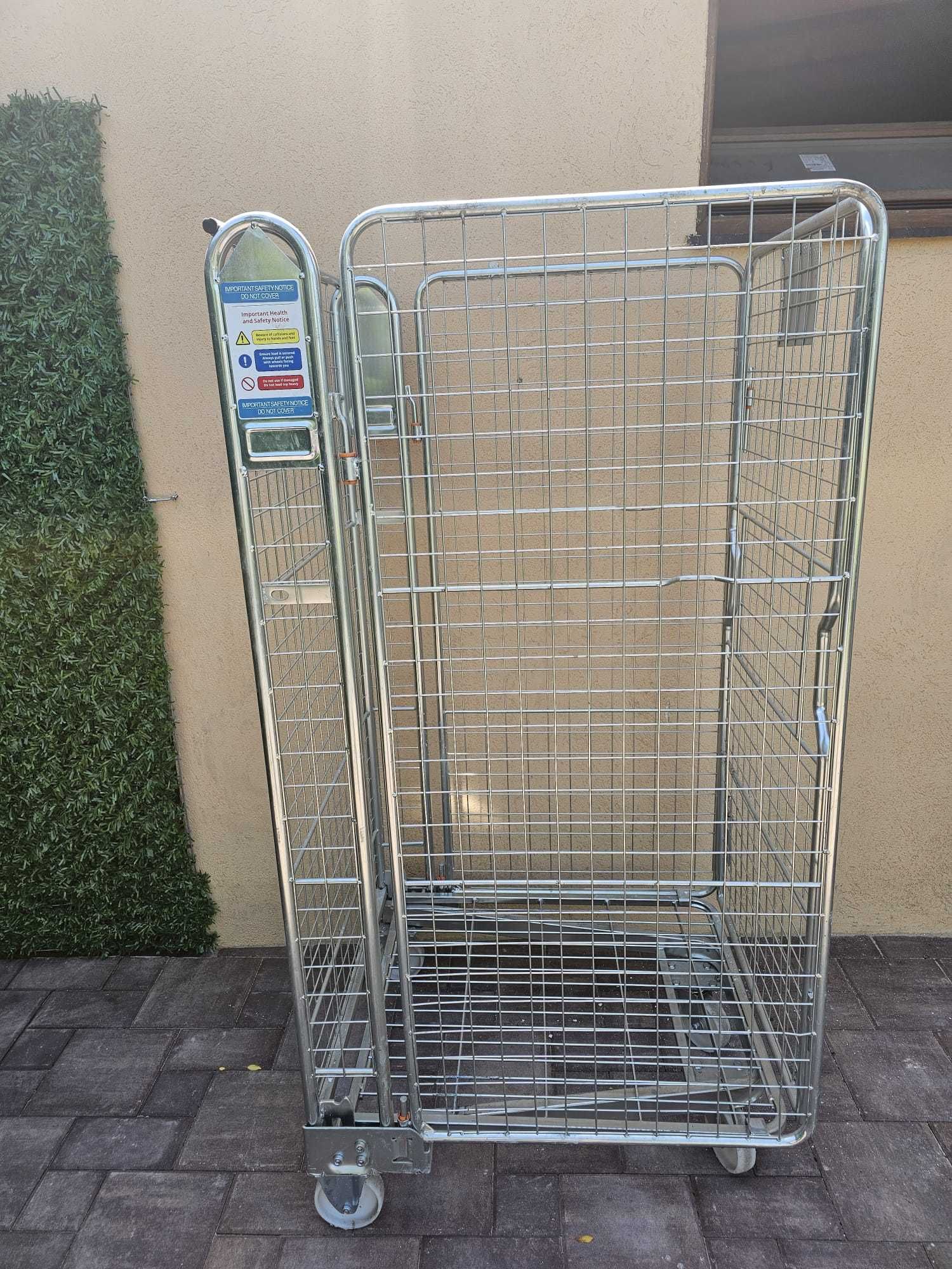 Carucior Transport tip cusca 80cmx70cmx170cm, Capacitate 500kg