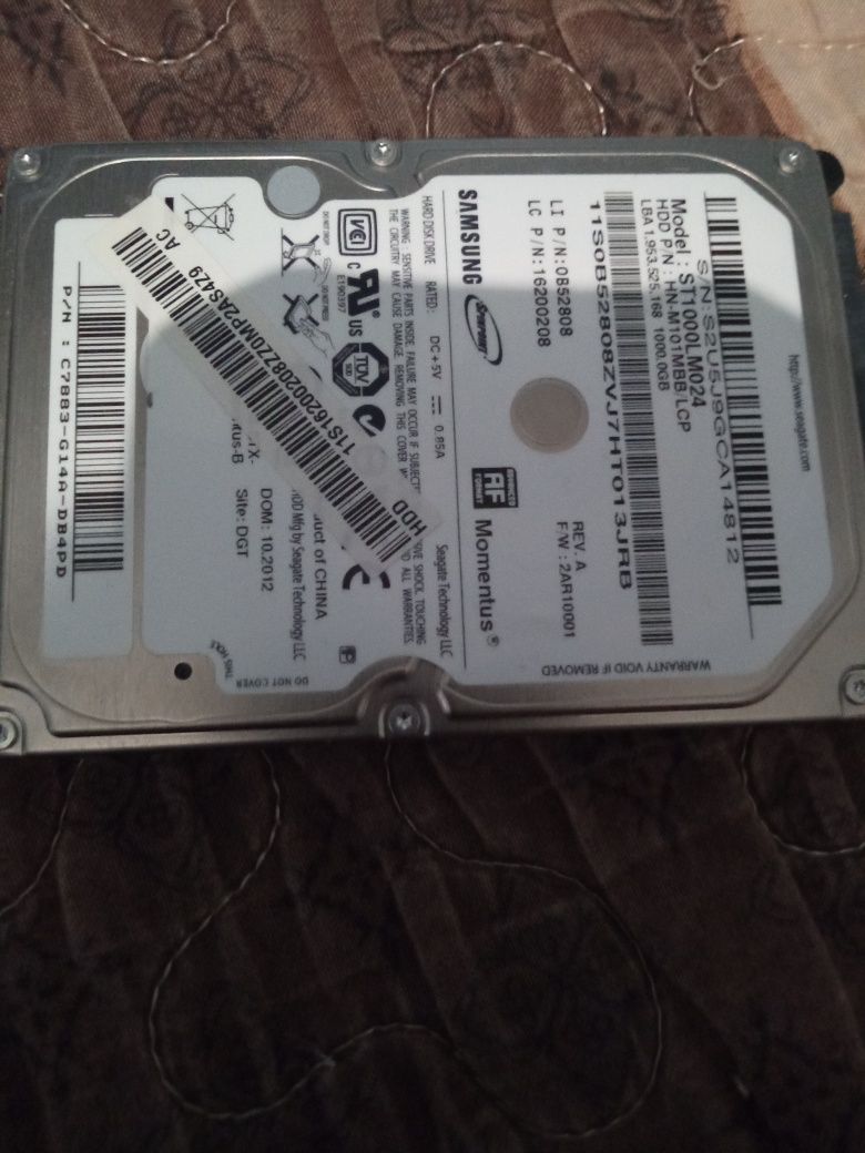 HDD женский диск 1 теребайт для ноутбука