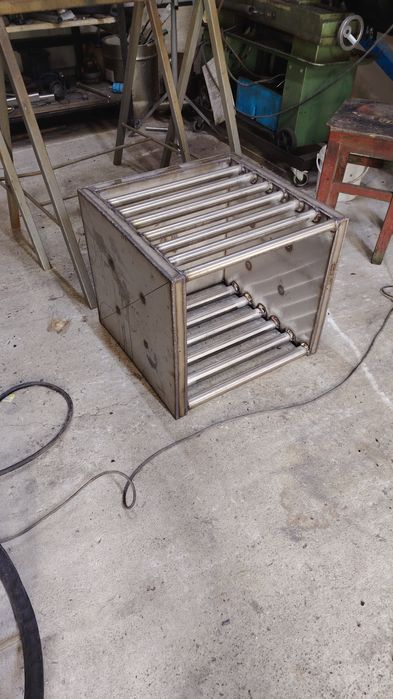 Registru termic inox 3mm  (serpentina)