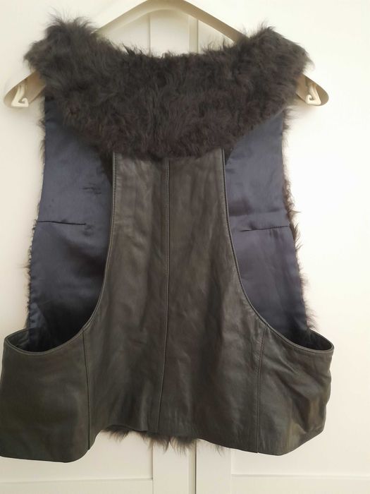Vesta piele/blanita, m, 60 lei, deosebita