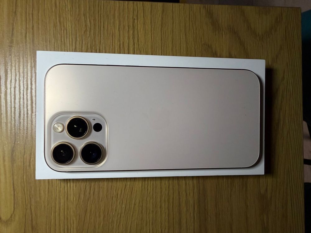 IPHONE 16 PRO MAX desert titanium 256GB 100% батерия