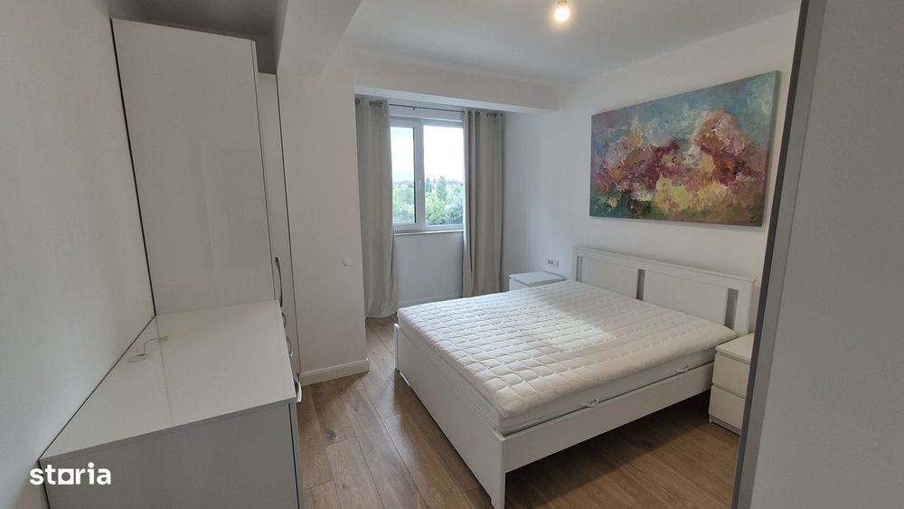 Apartament modern cu balcon și garaj, 56mp