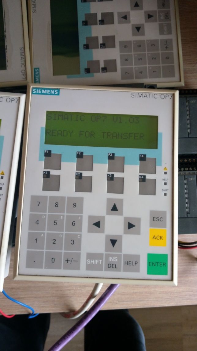 Siemens  операторски панел OP7