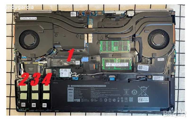 Precision 7760/Core i7-11850H/RTX A3000 6GB/16 RAM/512 SSD/100% DCIP-3