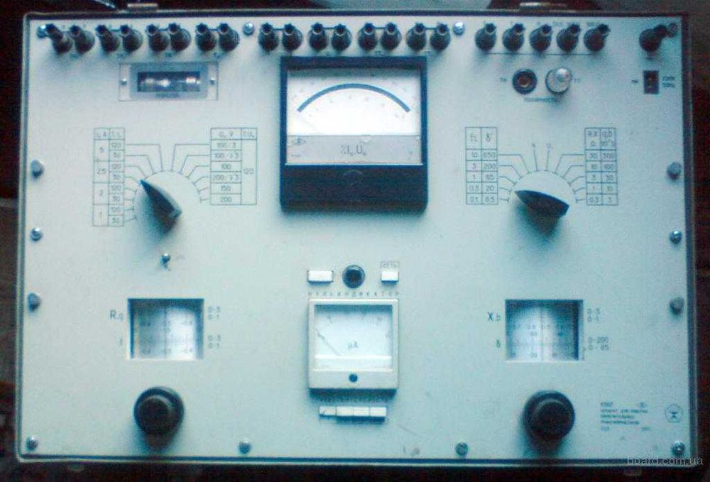 К507 аппарат для поверки измерительных трансформаторов