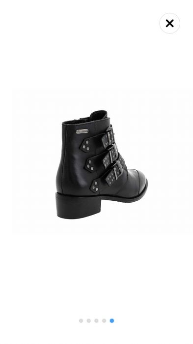 Ghete pentru femei, Pepe Jeans London, Model Chickwick Less, Negru, N