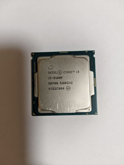 Intel core i3-9100F