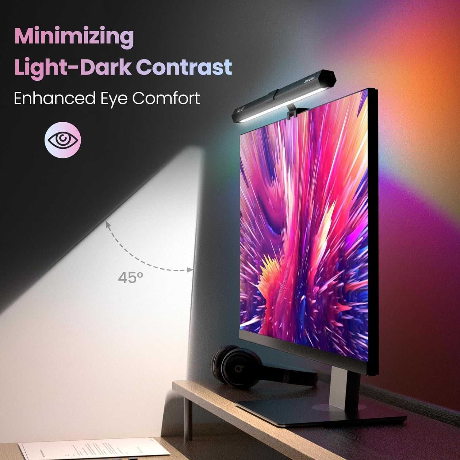 LED лампа за монитор с RGB