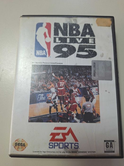 NBA Live 95 caseta discheta clasica Sega Mega Drive Genesis