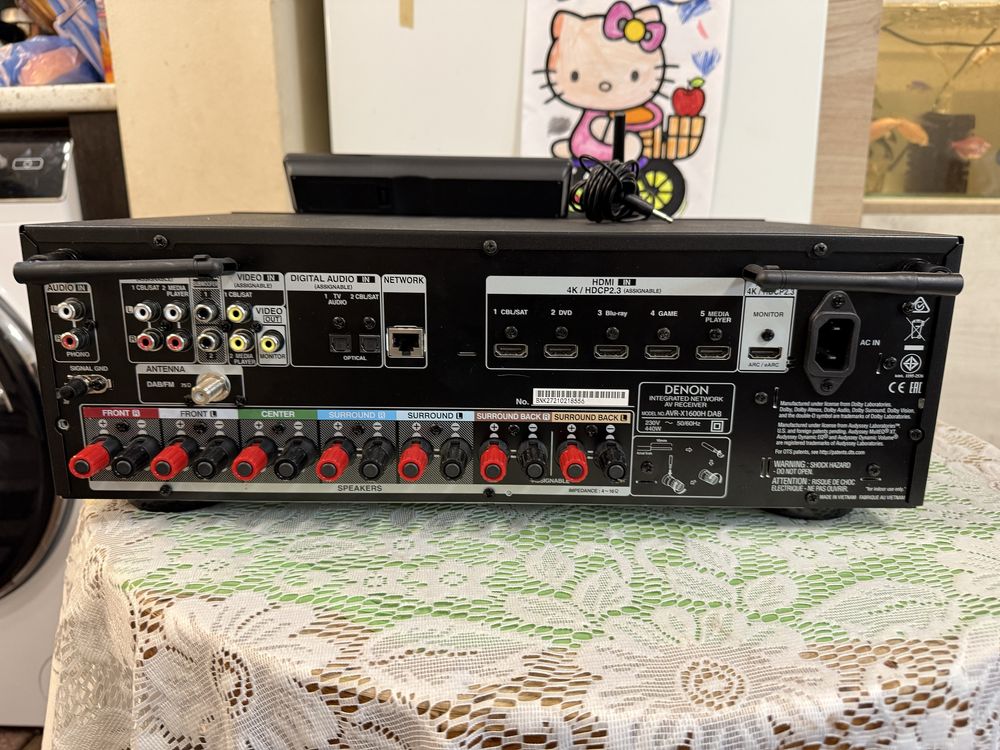 Denon AVR-X1600H Като нов