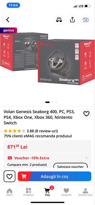 Volan Genesis Seaborg 400