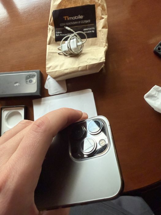 iPhone 13 Pro 128 Gb Graphite отлично състояние