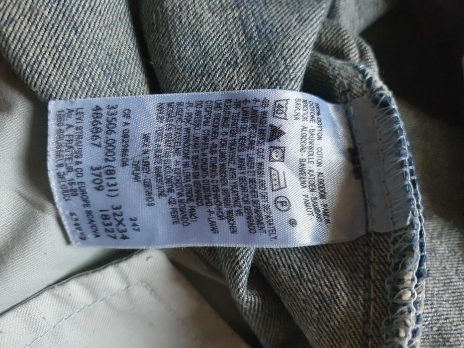 Blugi LEVI'S 506 Standard - Marime W32 L34 (Talie 85 cm)