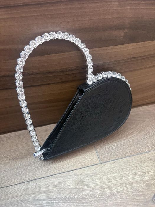 Стилна чанта сърце