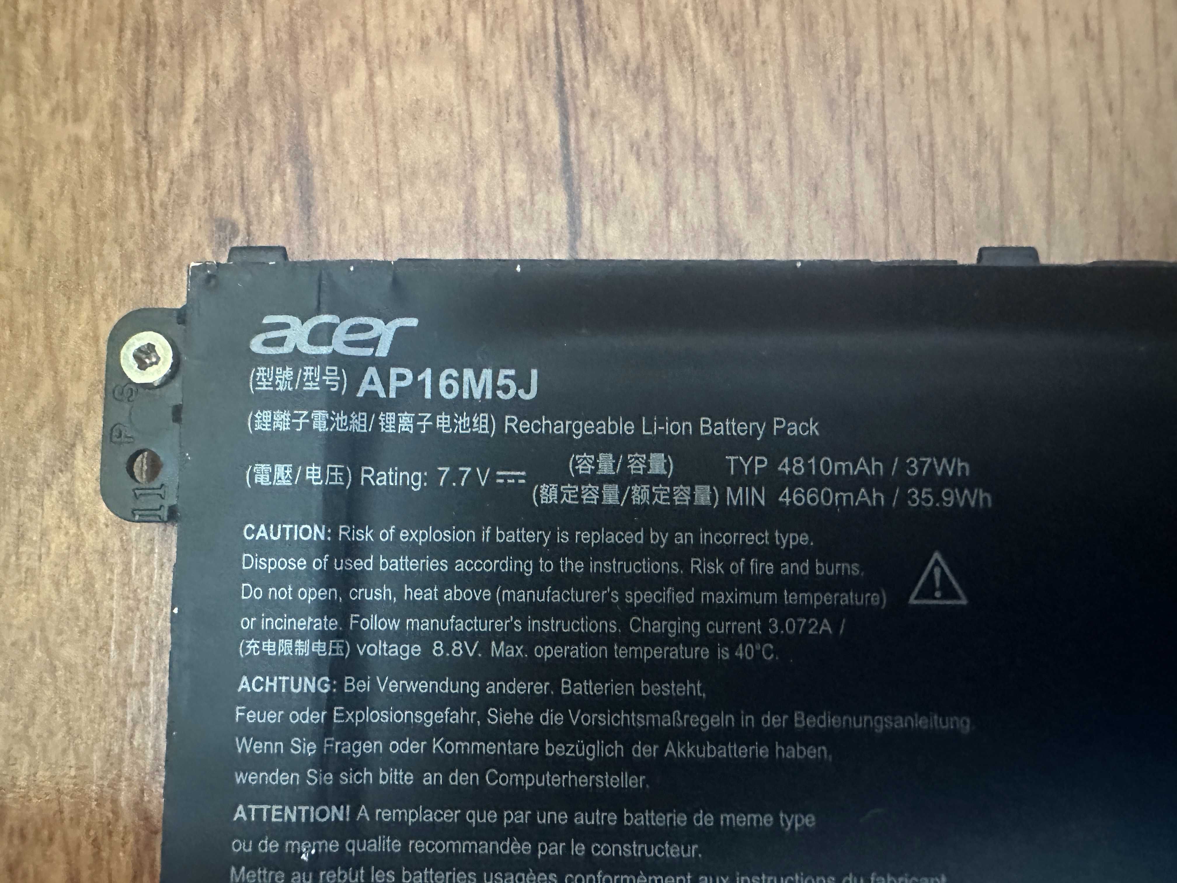 Оригинална Батерия за лаптоп Acer Aspire 3 A315 A314 A114 ES1-533