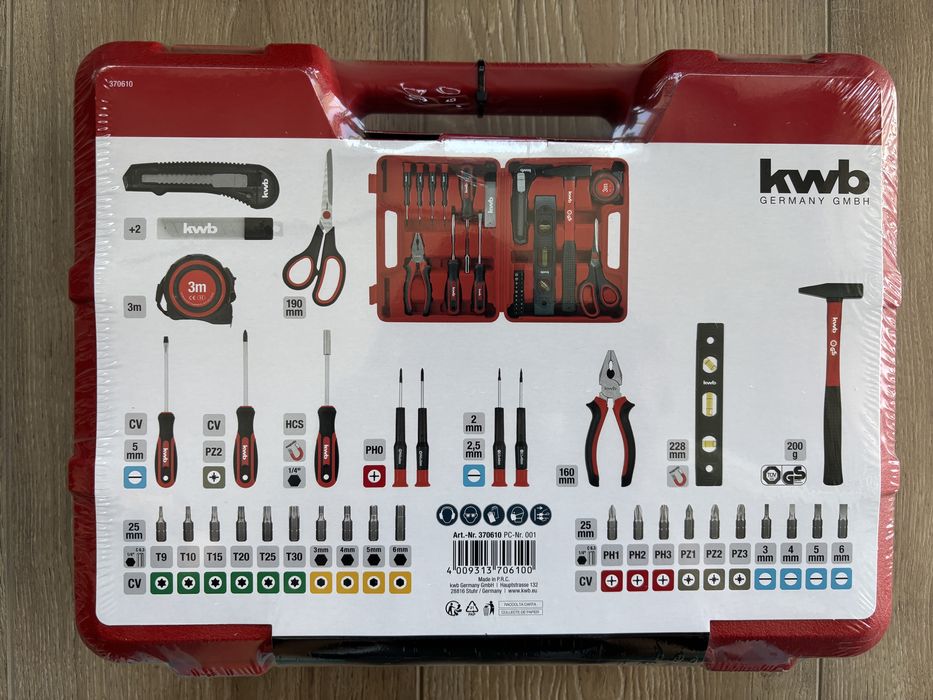 Trusa de scule completa KWB, 35 piese
