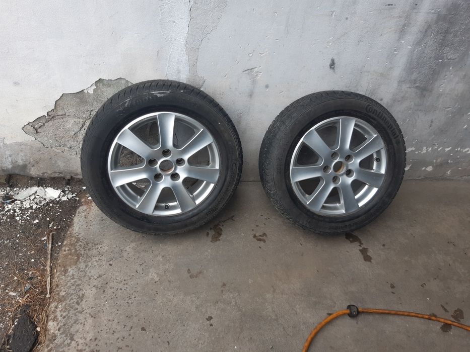 Vand jante 5x112   r 16  +anvelope de iarnă 205 60 r 16 de iarnă