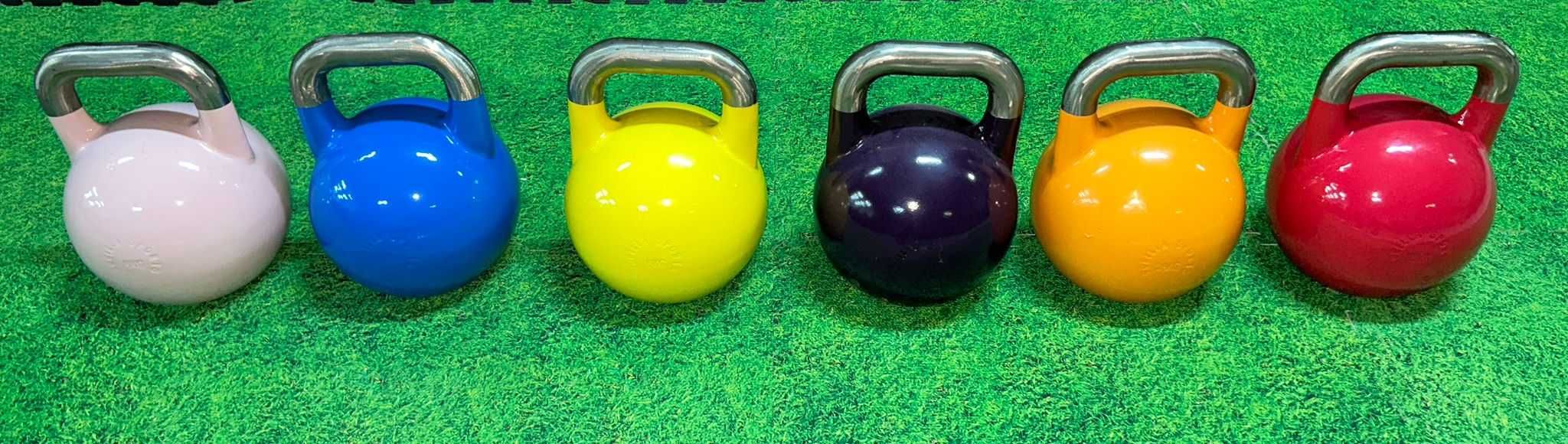 Pachet Kettlebell Competitie 116 KG: 8+12+16+20+28+32 KG