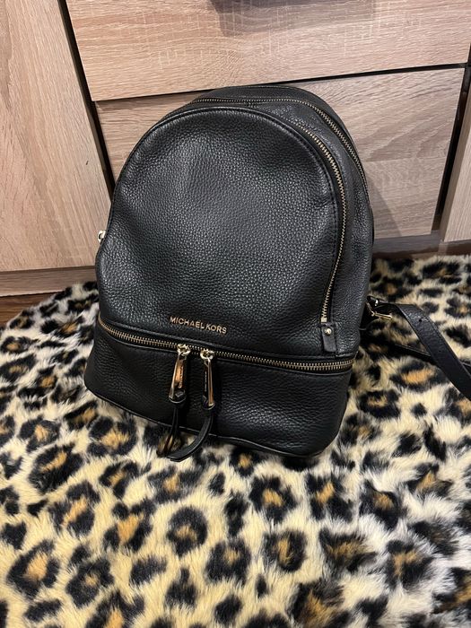Ghiozdan/ Rucsac Michael Kors piele naturala