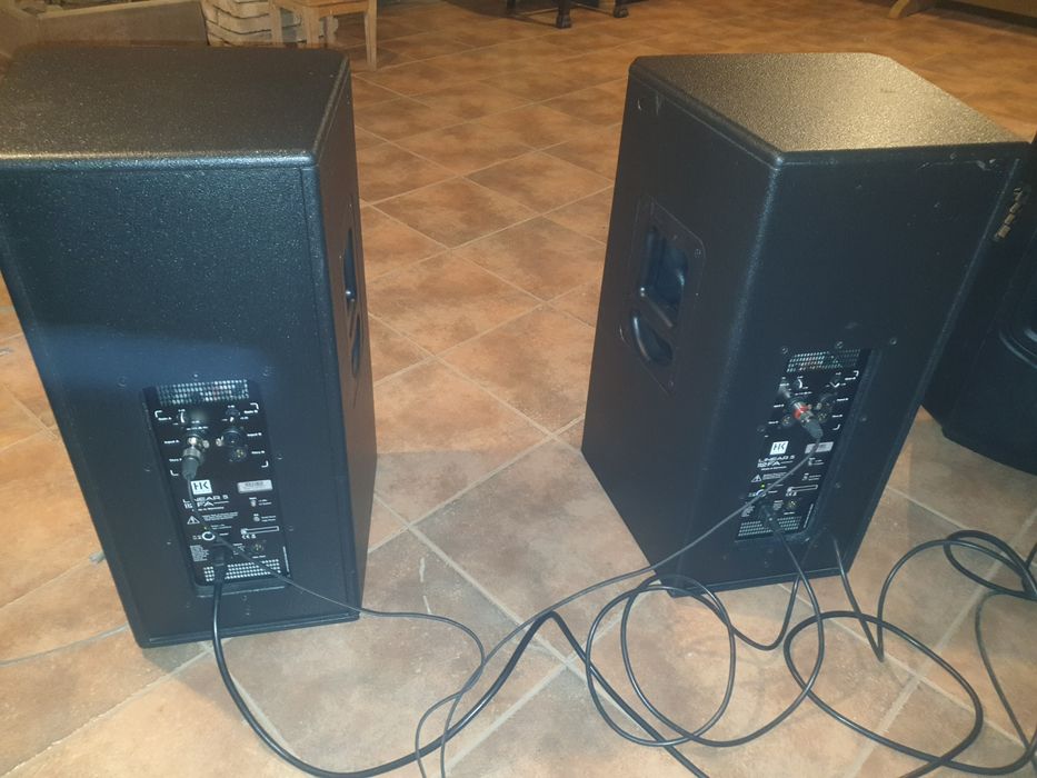 Boxe active HK Linear5 112FA 1200w/Sennheiser EW100G3/E945