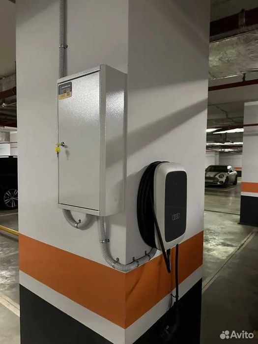 Установка зарядное устройство для Электромобилей. Zaryadka elektro