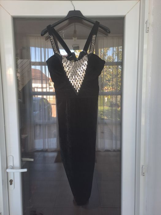 Rochie de catifea Bianca Dragușanu