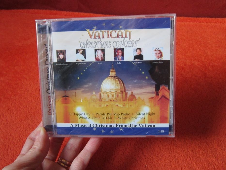 cadou rar Craciun Vatican Concert 2002 cd made UK de colectie sigilat