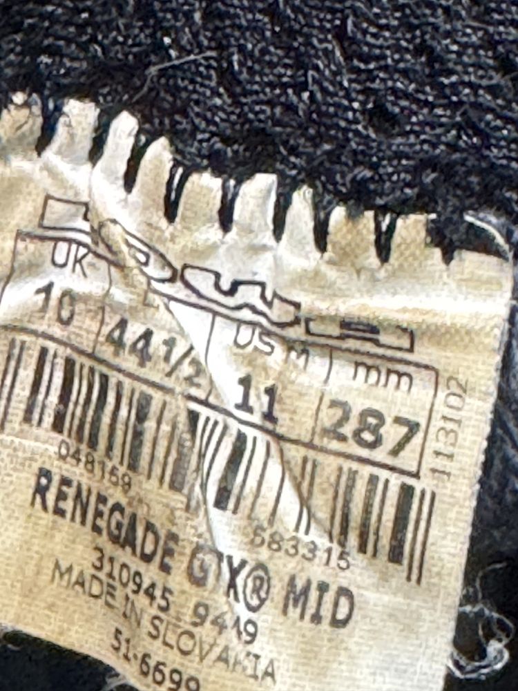 Туристически обувки LOWA RENEGADE Gore-Tex.Номер 44.5