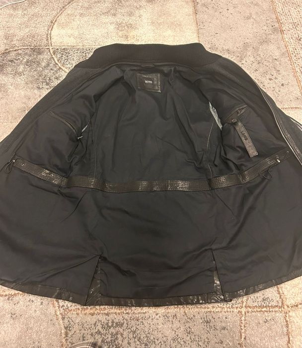 Jachetă Hugo boss de piele