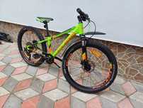 Bicicleta mountain bike de copii CUBE cu roti de 24 inch frâne hidraul