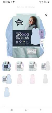 Tommie Tippee GroBag Easy Swaddle