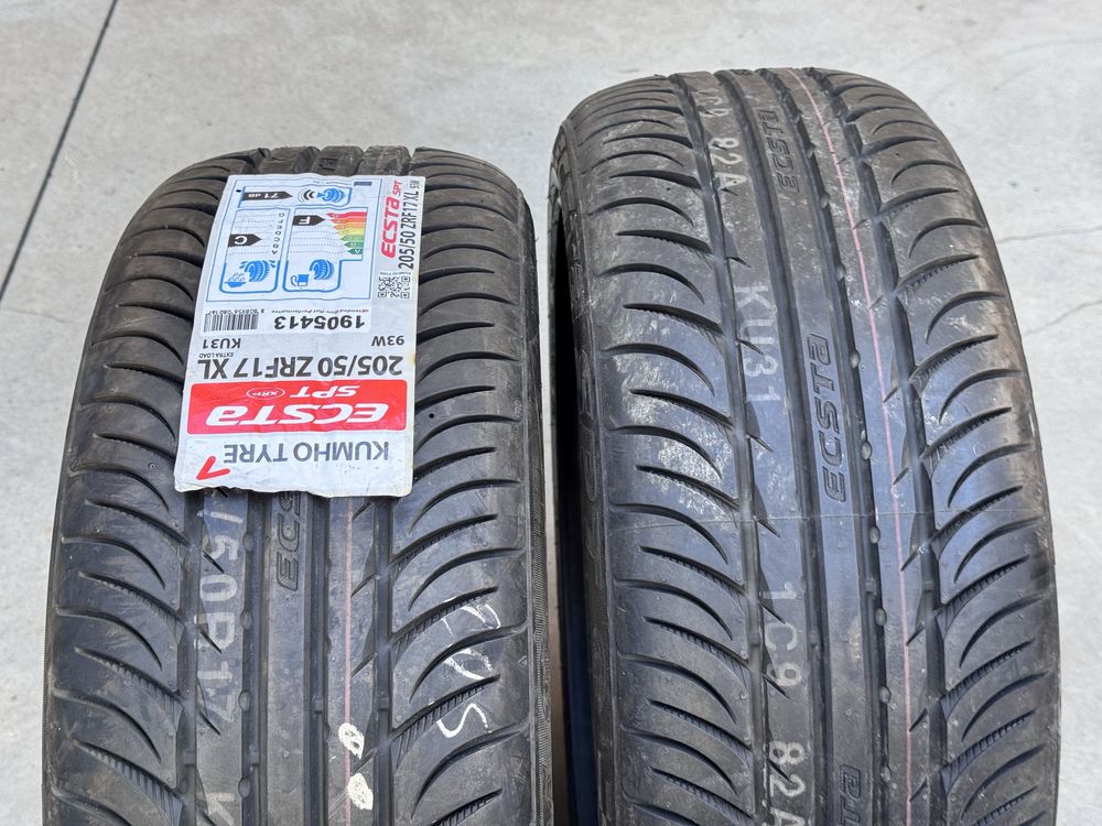 205/50/ZRF 17 Kimno Ecsta 2бр летни нови RunFlat dot3816