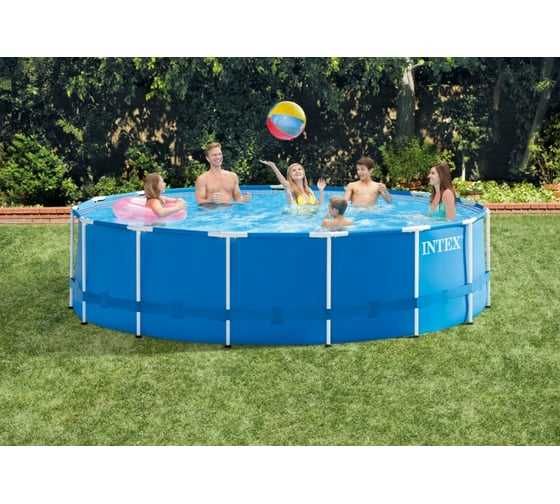 Каркасный бассейн Intex 457х122 см, 28242 Бесплатная доставка