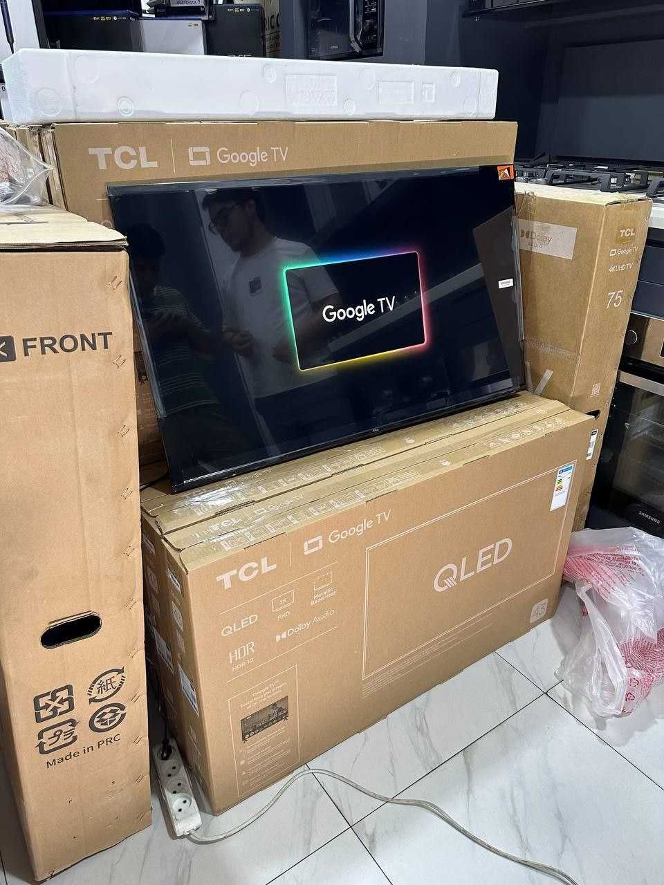 Телевизор TCL 32\43 QLED 4K Smart Google TV бонус кранштейн + доставка