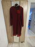 Rochie elegantă bordo sau neagra( merge si in sarcina si alptare)
