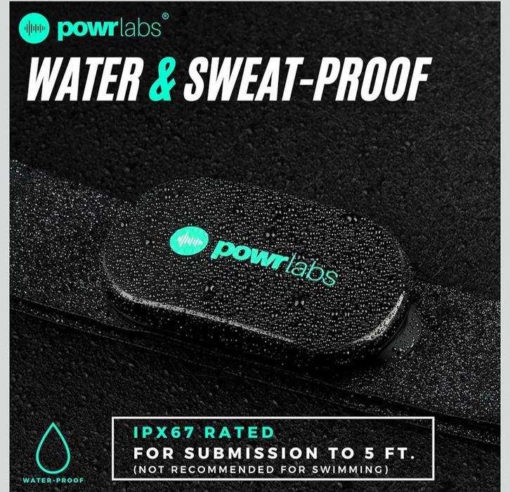 POWR LABS Bluetooth и ANT+ пулсомер с колан за гърди