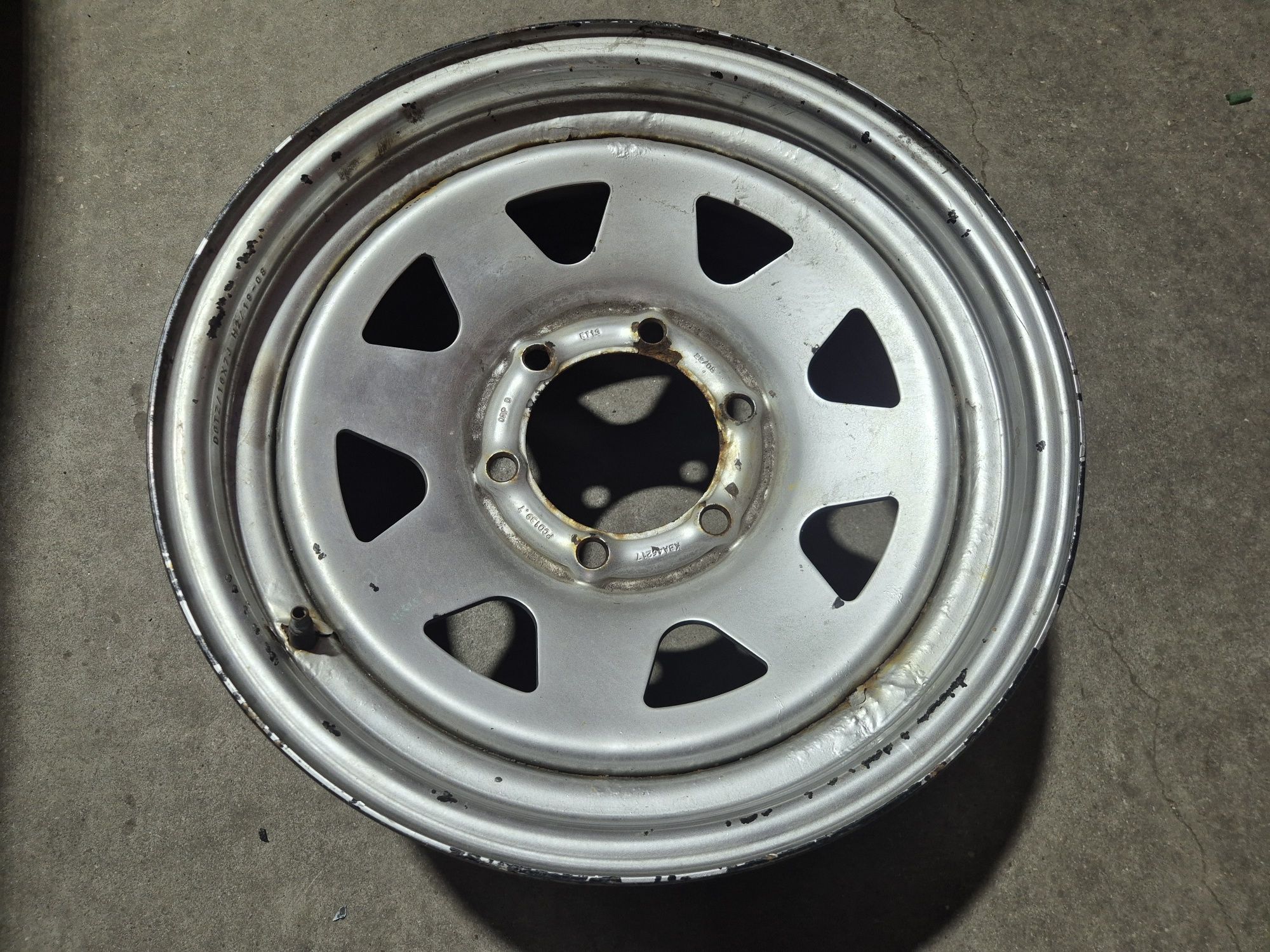 1бр. 6х139.7/16 джанта Mitsubishi Suzuki Toyota Opel