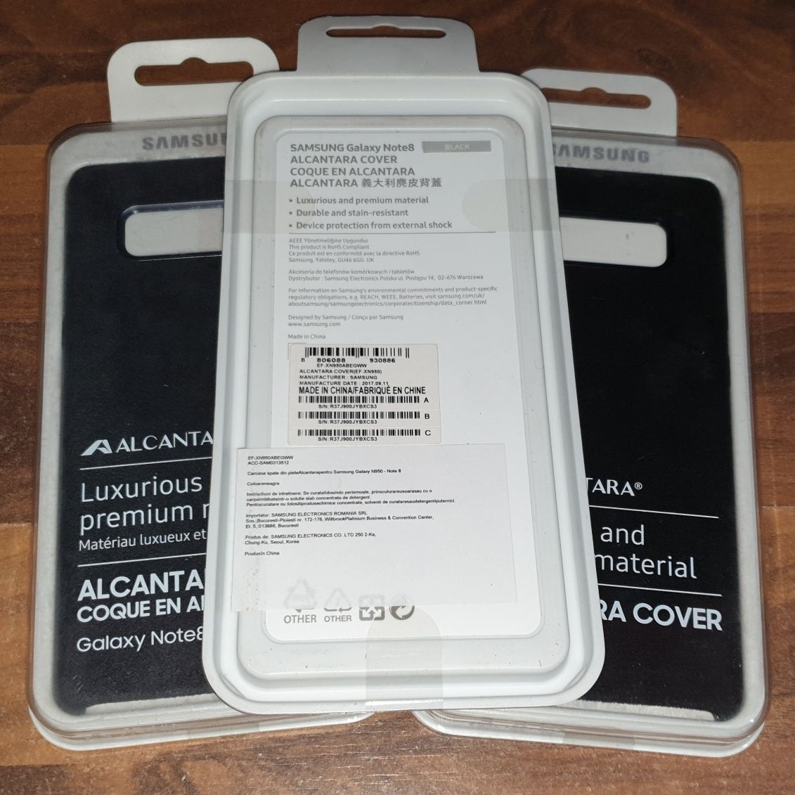 Husa originala Samsung Alcantara Cover Galaxy Note 8 N950