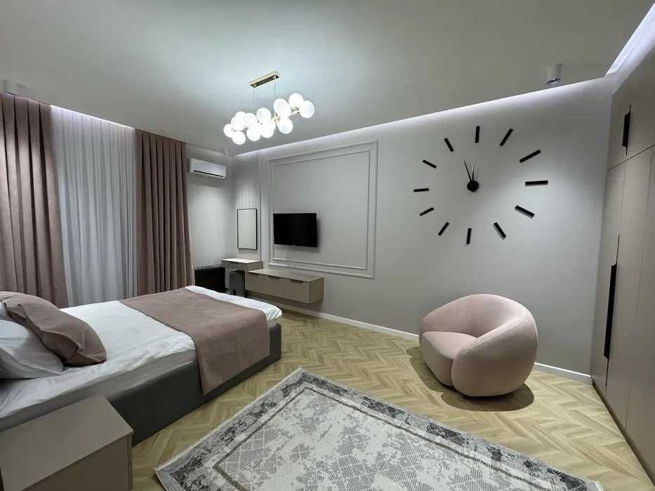 Oq Saroy urban stroy, Паркентский, 3 комнаты 85м2 новый Люкс ремонт