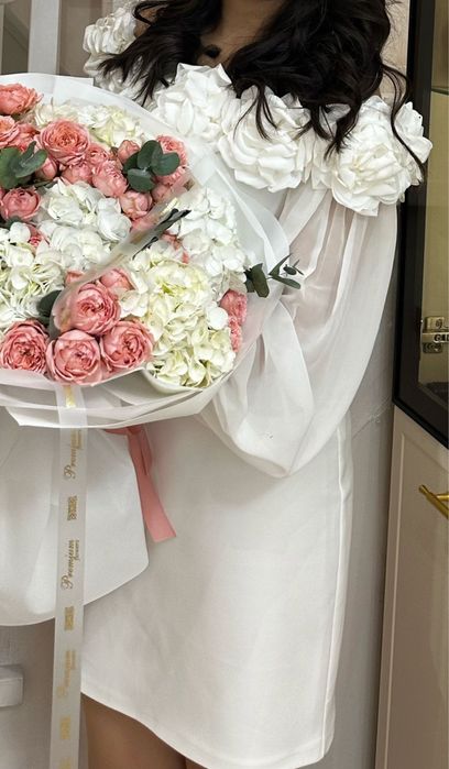 Белое платье 42-44 надевала 1 раз