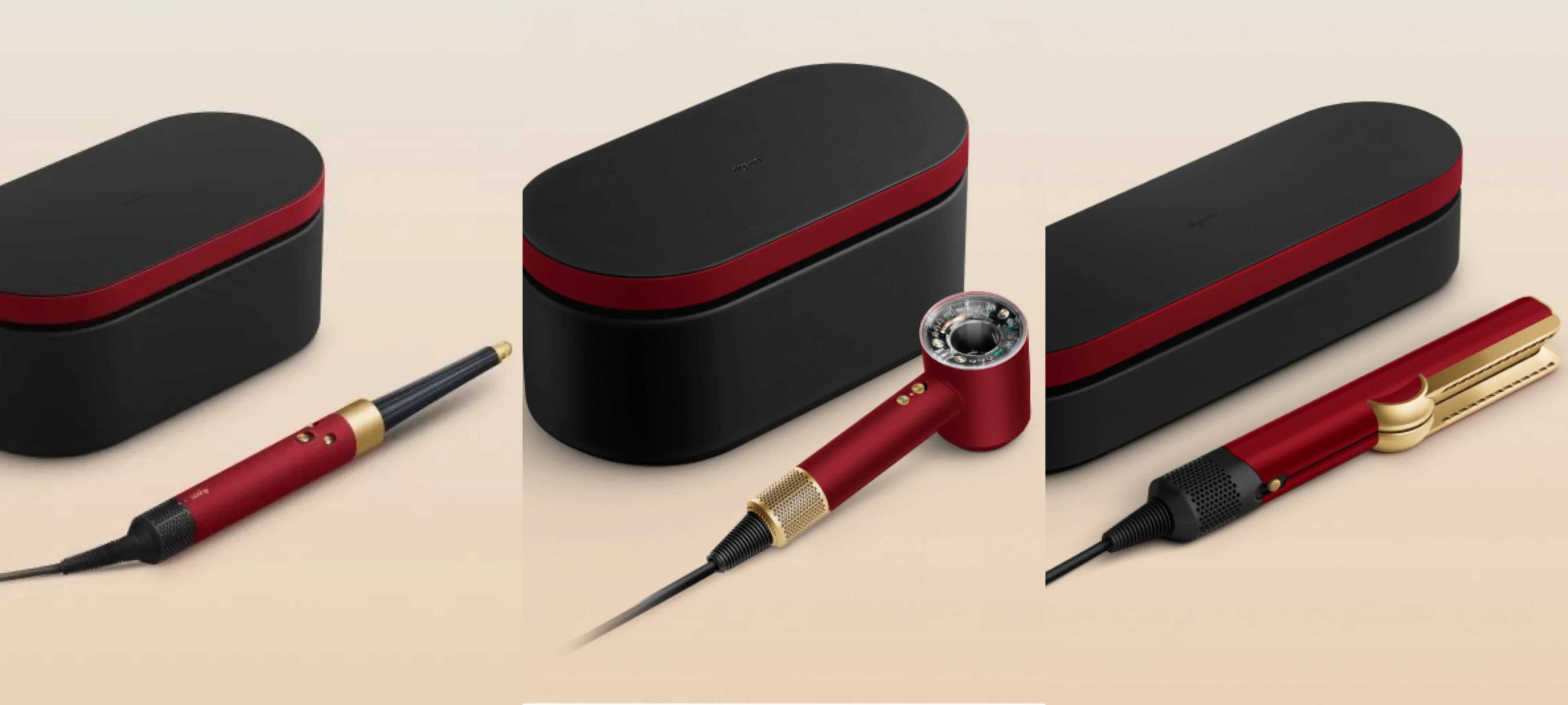 Мультистайлер Dyson HS08 Red Velvet/Gold + доставка бесплатно