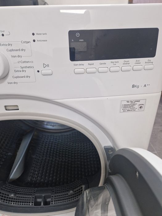 Сушилня Whirlpool 8 Кг А++ Термопомпа