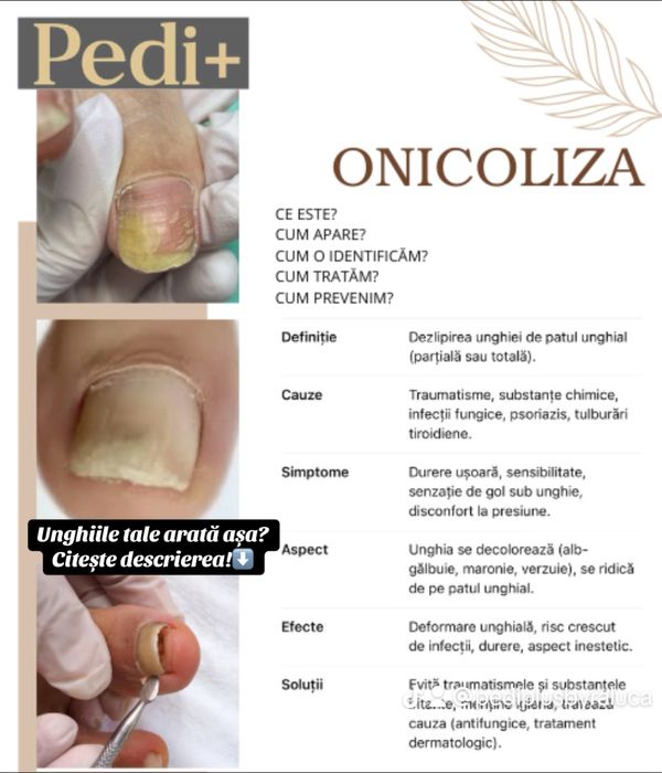 Pedichiura complexa si de infrumusetare Iasi