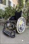 Carut Scaun Rulant Batrani Per Handicap Dizablitati Carucior Impins-OK